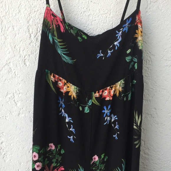 Zara Other - Zara Woman's Floral Jumpsuit